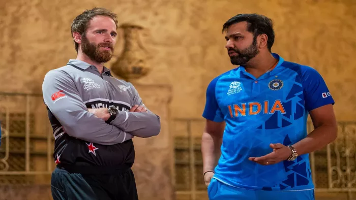 IND vs NZ Live Streaming: रोहित शर्मा और केन विलियमसन (फोटो क्रेडिट ट्विटर)