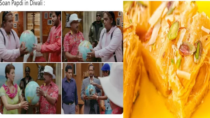 दिवाली से पहले ही Soan Papdi वाले मीम्स की लगी कतार