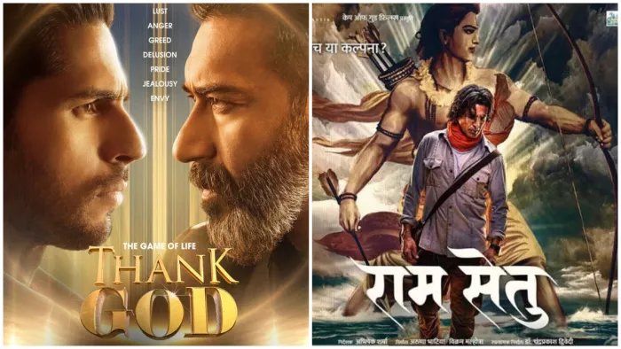 Diwali 2022 Box Office Ram Setu And Thank God. Photo- Instagram