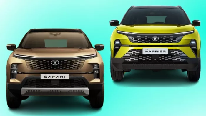 2023 Tata Safari और Harrier Facelift में कुछ अंतर हैं।