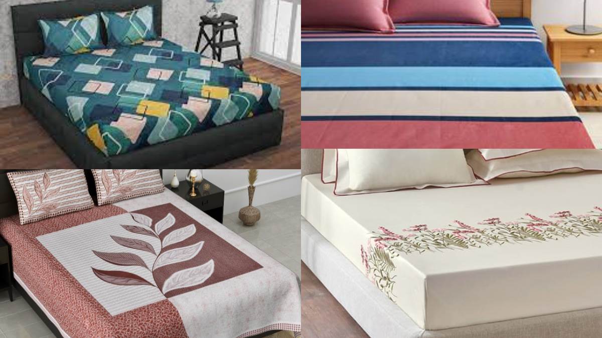 बेडरूम के माहौल को एकदम बदल देंगी ये ट्रैंडिग डिजाइन Bedsheet Double Bed, धोने के बाद भी नहीं उतरेगा कलर