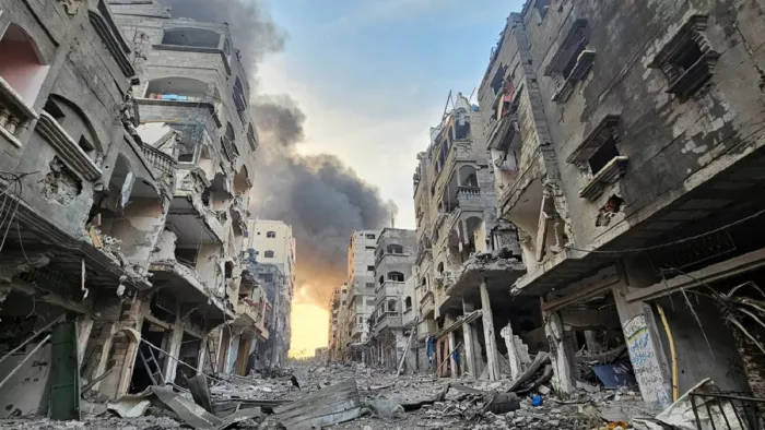 Israel Hamas War से गाजा में बिगड़े हालात, 10 लाख लोगों ने छोड़ा घर (फोटो रायटर)