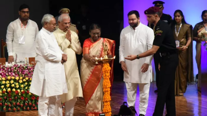 राष्ट्रपति द्रौपदी मुर्मु तीन दिवसीय बिहार दौरे पर