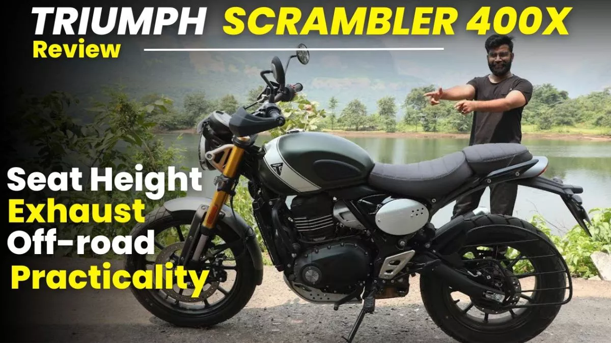 Triumph Scrambler 400X Review: ऑल इन वन बाइक? रिव्यू में समझें