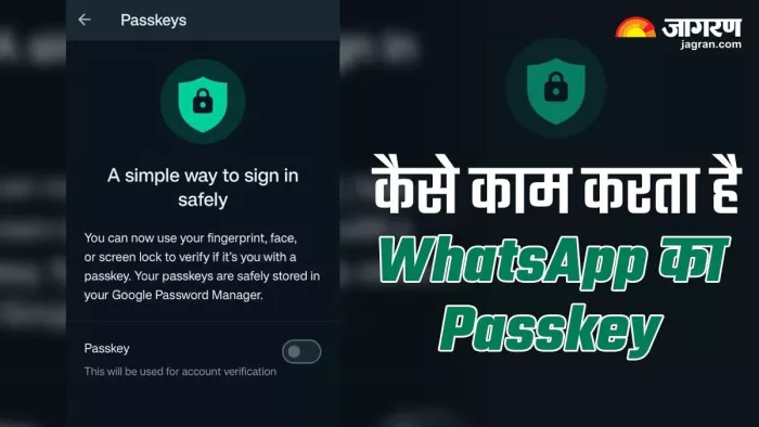 WhatsApp Passkeys: वॉट्सऐप यूजर्स की सुरक्षा के लिए कैसे काम आएगा पासकी