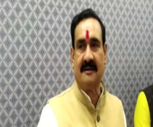 मध्य प्रदेश के गृह मंत्री नरोत्तम मिश्रा। फोटो एएनआइ