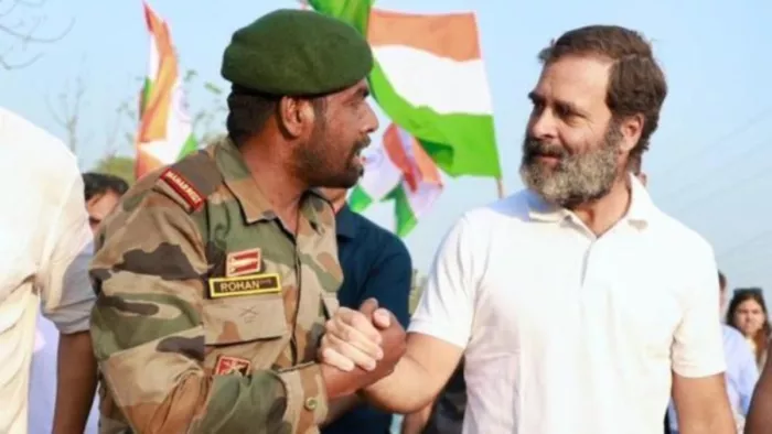 भारत जोड़ो यात्रा के दौरान राहुल गाधी, फाइल फोटो
