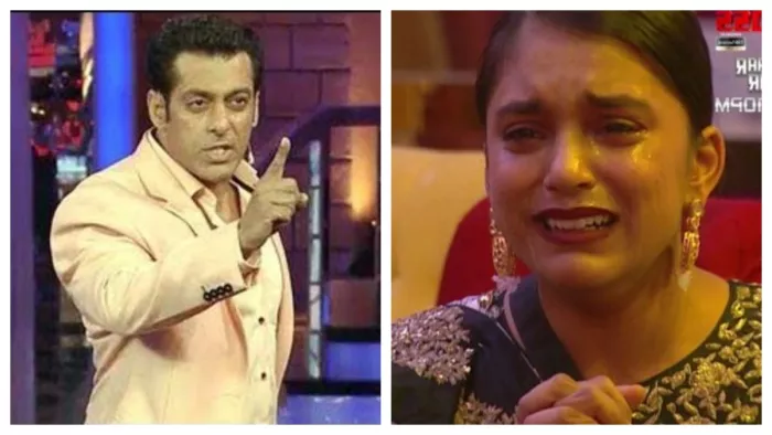 Bigg Boss 16 salman khan gets angry at sumbul touqeer khan