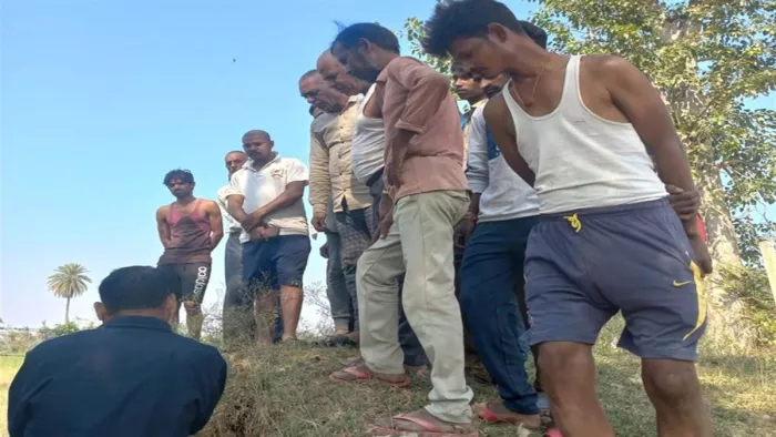 उमरिया में तालाब में तैरता मिला अज्ञात महिला का शव