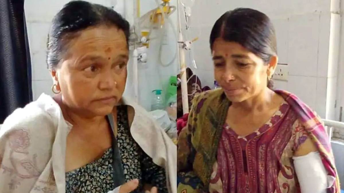 luxmi fights with bear to save sister in law life in kotdwar