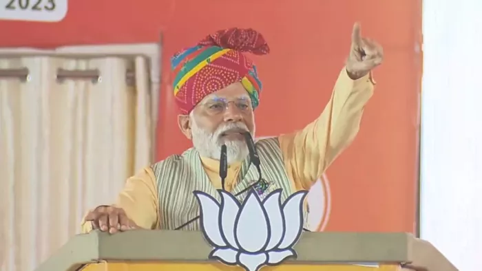 राजस्थान विधानसभा चुनाव में पीएम नरेंद्र मोदी ने जीत के लिए जान फूंक दी है।