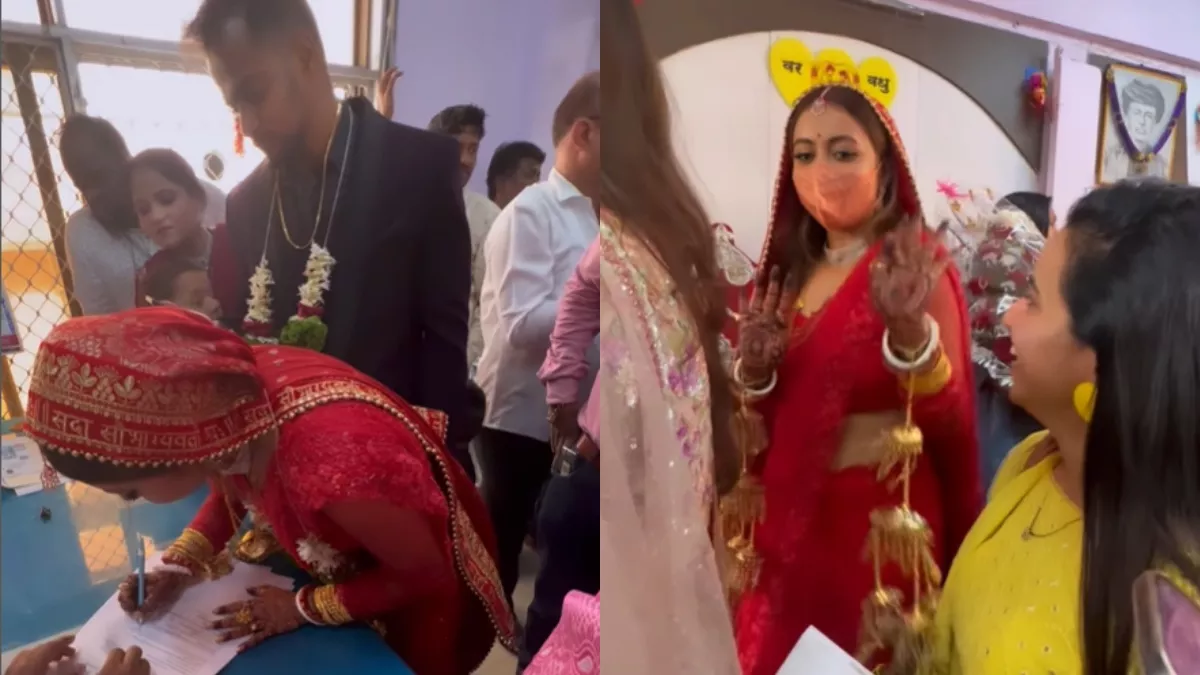 शाहनवाज को पति बनाकर कोर्ट में जमकर नाची थी देवोलीना भट्टाचार्जी, शेयर किया  शादी का पूरा वीडियो - Devoleena Bhattacharjee danced in the court making  Shahnawaz her husband ...