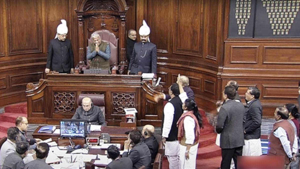 opposition target government on lac conflict parliament disrupted many times