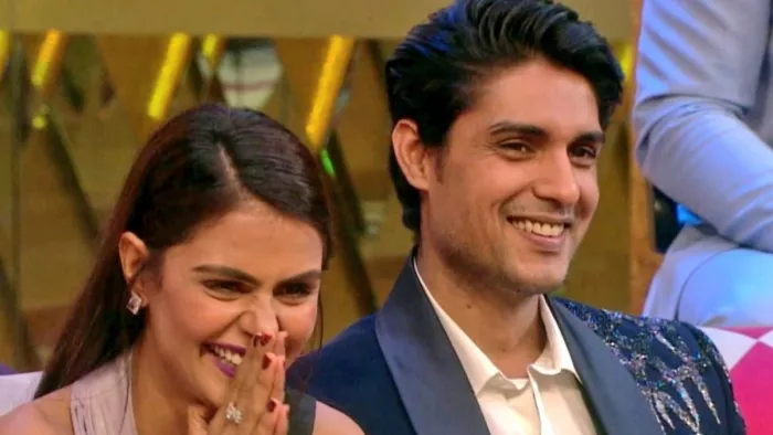 Still Image of Priyanka Chahar Chaudhry and Ankit Gupta