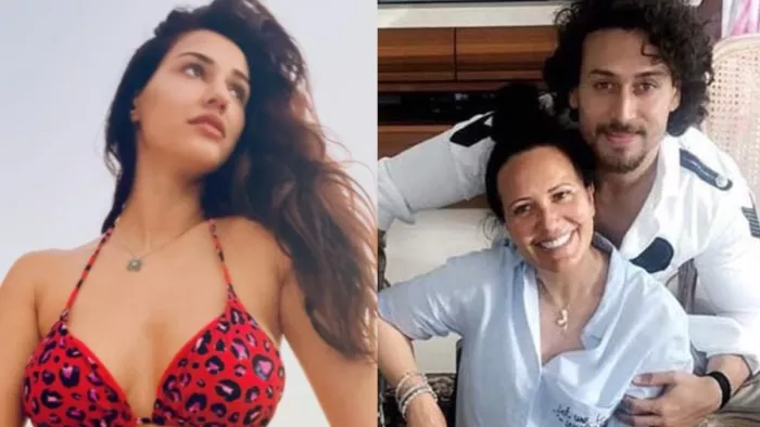 Disha Patani Poses in Bikini Tiger Shroff Mother Ayesha and Sister Krishna Shroff Reacts. Photo Credit/Instagram