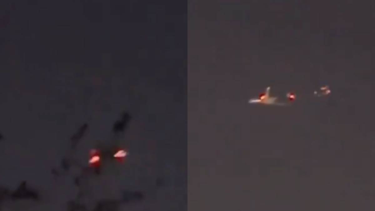 florida news emergency landing at miami airport after boeing cargo plane catches fire on takeoff