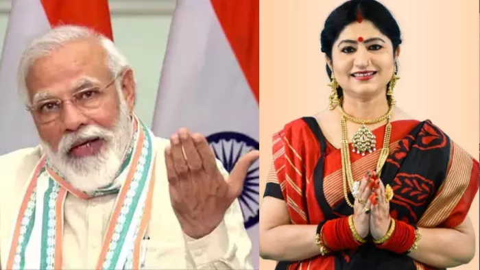 पीएम मोदी ने की ओडिया गायिका नमिता के भजन की तारीफ।