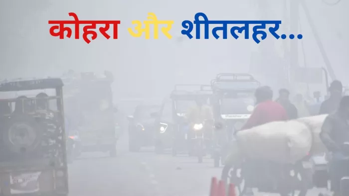 UP Weather Update: यूपी में कोहरे का असर देखने को मिल रहा है।