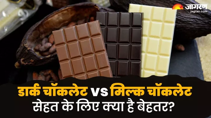 डार्क चॉकलेट या मिल्क चॉकलेट, किसे खाना है हेल्थ के लिए बेस्ट ऑप्शन?