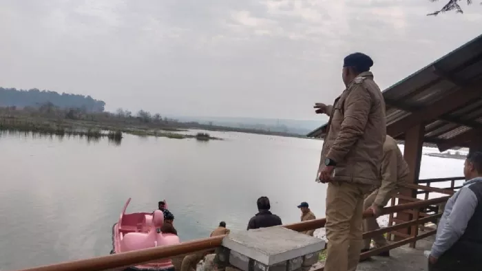आसन बैराज झील में महिला का शव मिलने से सनसनी