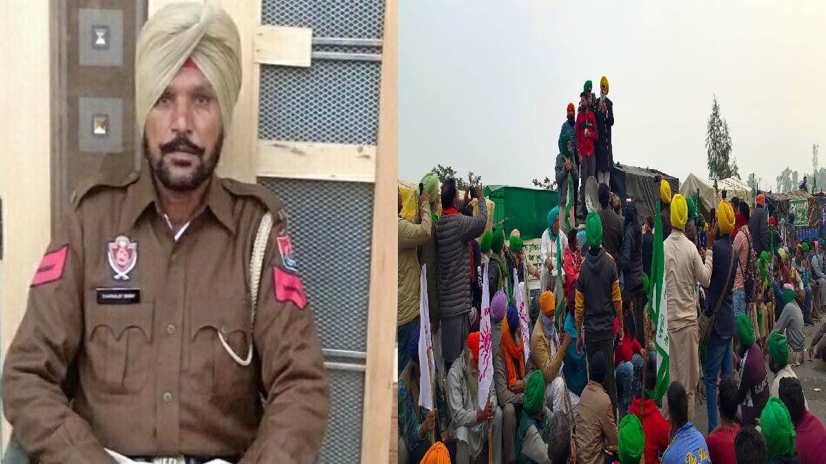 home guard jawan charanjit singh was crushed to death by a speeding car amid the farmer protest driver fled leaving car