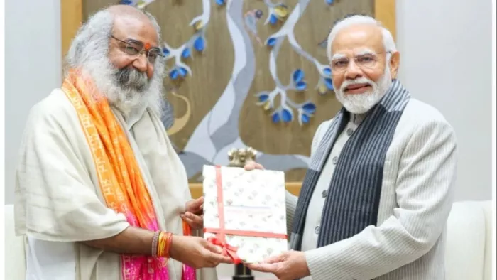 कल्किधाम का शिलान्यास होते ही एक्स पर आचार्य प्रमोद कृष्णम हुए Top ट्रेंड