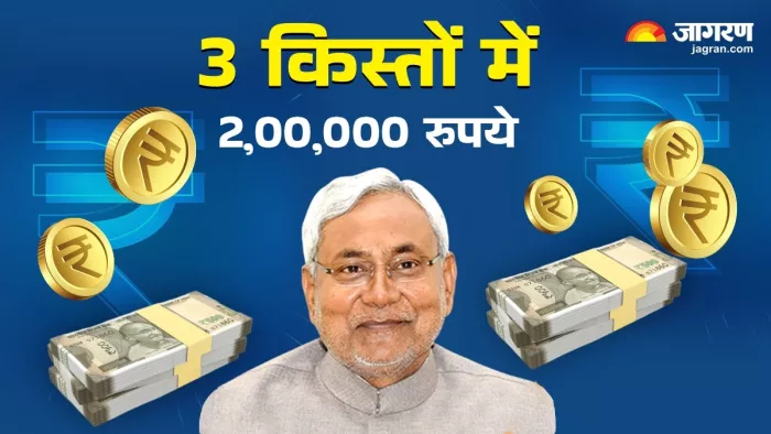 नीतीश सरकार 3 किस्तों में देगी 200000 रुपये