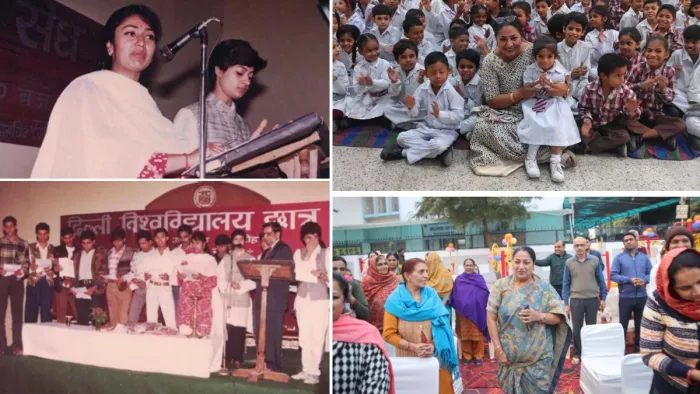 रेखा गुप्ता मूल रूप से हरियाणा की मूल निवासी हैं (फोटो- रेखा गुप्ता वेबसाइट)
