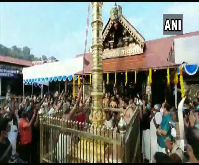 केरल: उथरम के लिए आज सुबह खुला सबरीमाला मंदिर, 28 मार्च तक भक्त कर सकेंगे दर्शन