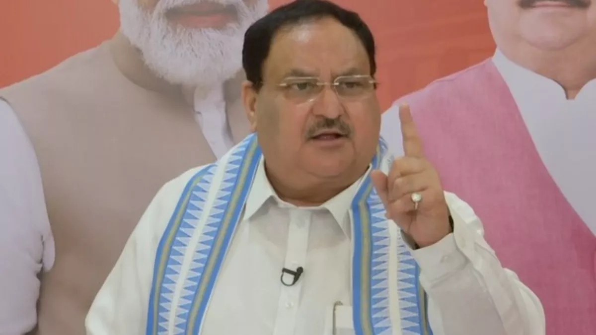भाजपा के राष्ट्रीय अध्यक्ष जेपी नड्डा (फोटो/एएनआई)