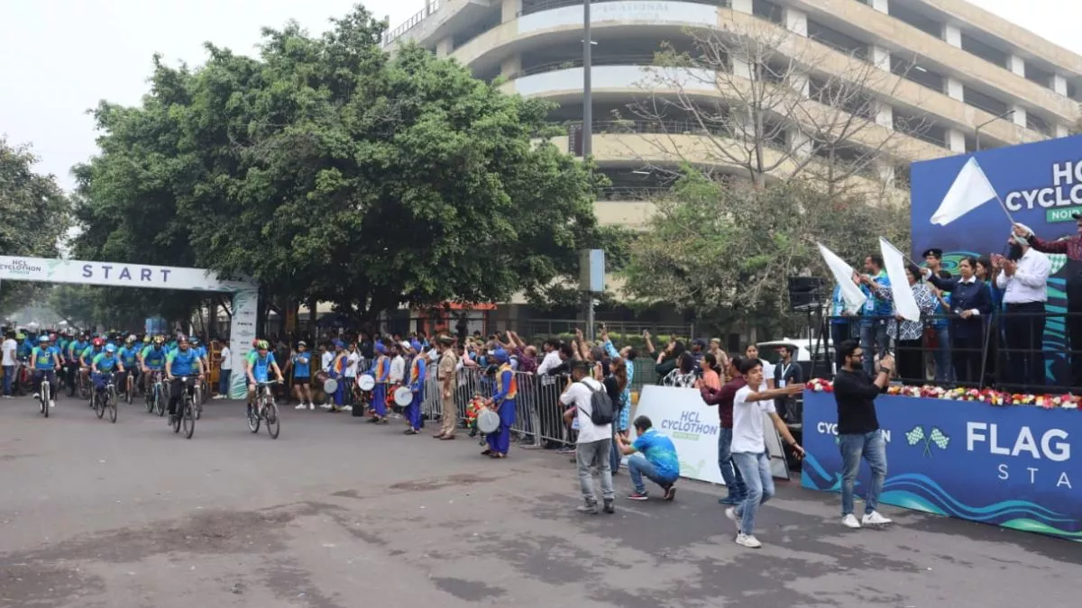 Noida News: साइक्लोथान के कारण बंद रही एलिवेटेड रोड