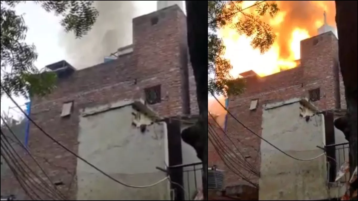 घरेलू गैस सिलिंडर फटने से मचा हड़कंप, धमाके में उड़ गई कमरे की छत