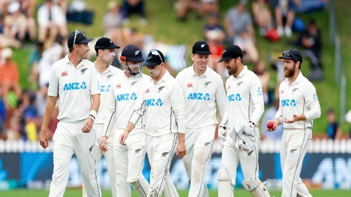 न्यूजीलैंड ने श्रीलंका को दिया फॉलोऑन। फोटो- एएनआई