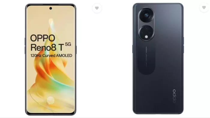 OPPO Reno8T 5G Online Price Bumper Deal Exchange Offer Flipkart, Pic Courtesy- Flipkart
