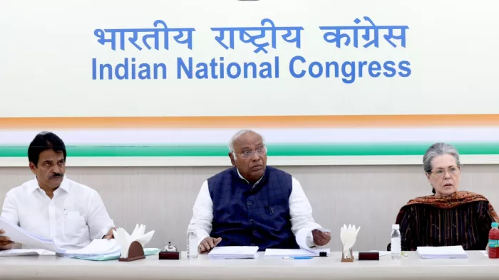 सरकारों से जुड़ी गारंटी को घर-घर पहुंचाएगी कांग्रेस। (फोटो, एक्स)