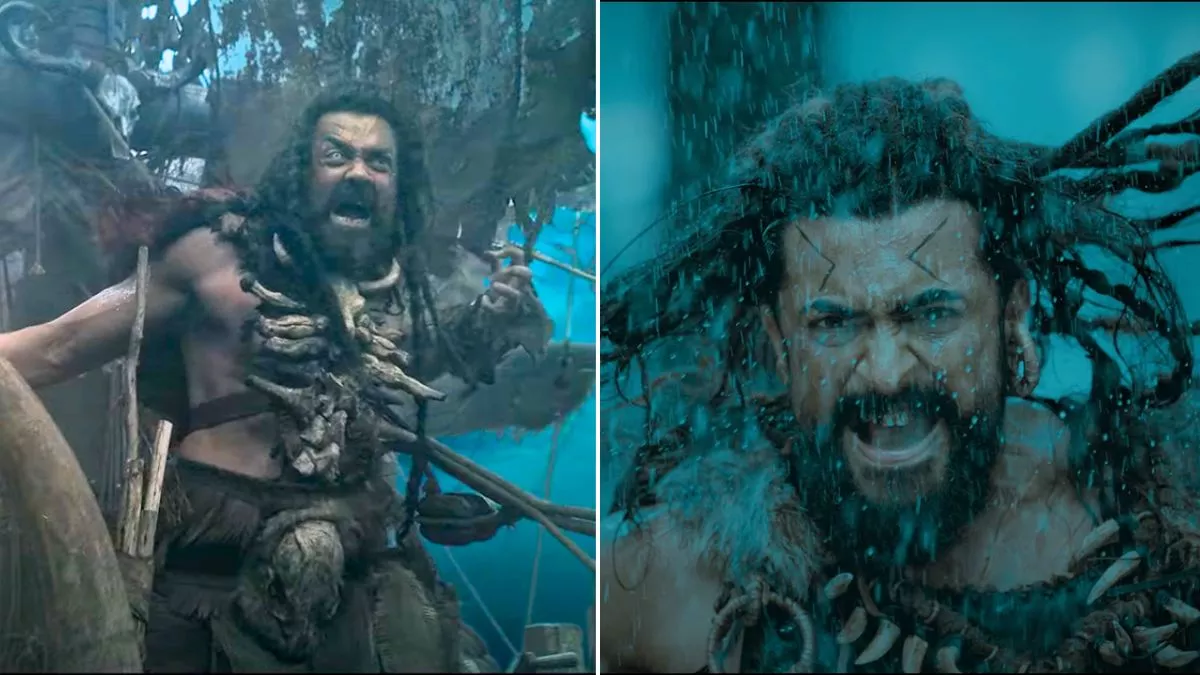 Kanguva Teaser: सूर्या और Bobby Deol के खूंखार लुक ने फैलाई दहशत, रौंगटे खड़े कर देगा 'कंगुवा' का टीजर