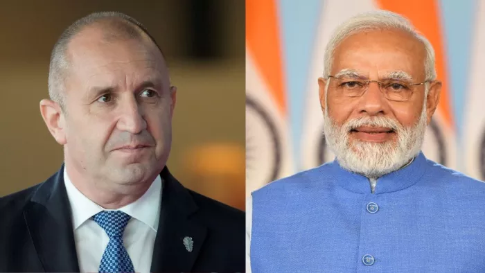 Bulgarian Ship Rescue: बल्गेरिया के राष्ट्रपति रुमेन रादेव ने पीएम मोदी को आभार जताया।(फोटो : जागरण)