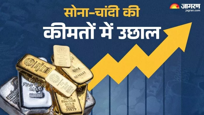 लग्न खत्म होते ही सोने चांदी ने बढ़ाएं भाव। जागरण