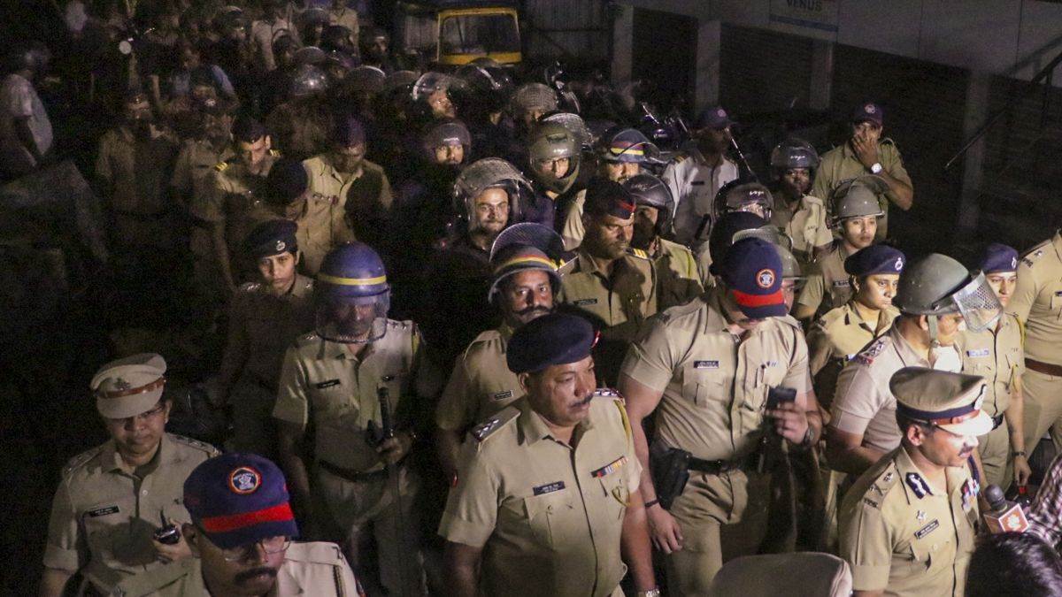 nagpur violence rioters in nagpur molested female police officers during the violence fir registered