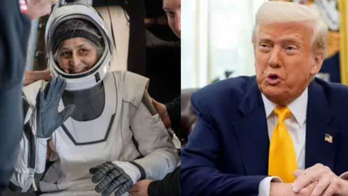 Sunita Williams की वापसी पर ट्रंप का रिएक्शन