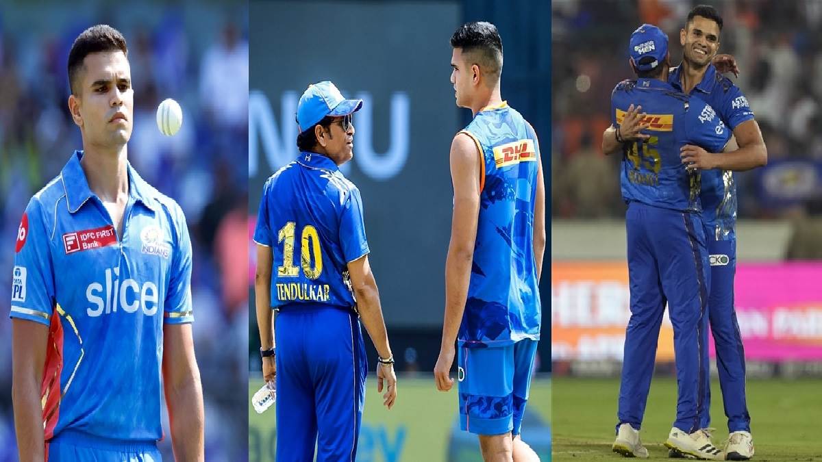 arjun tendulkar broke his father sachin tendulkar record in ipl did this brilliant feat against srh