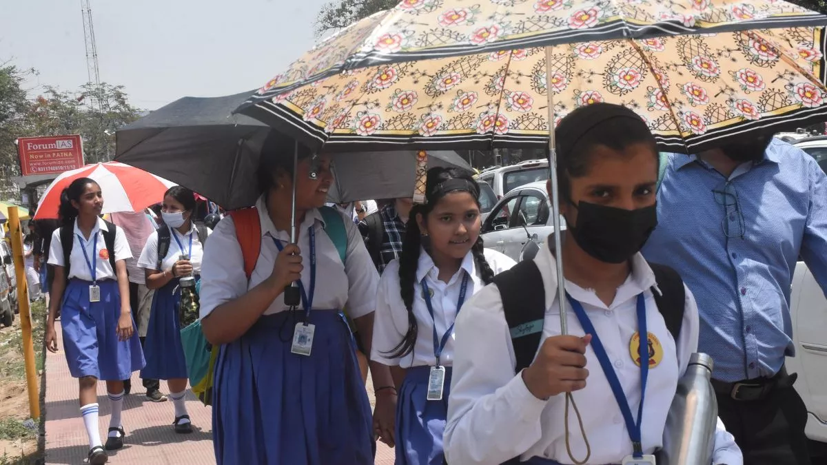 बिहार में गर्मी रिकॉर्ड पर, पटना के स्कूलों के समय बदले-On record heat in Bihar, timings of Patna schools changed