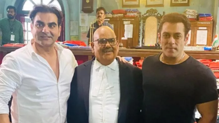 Kisi Ka Bhai Kisi Ki Jaan, Salman Khan,Satish Kaushik, Tere Naam, Tere Naam Sequel, Satish Kaushik with Salman Khan