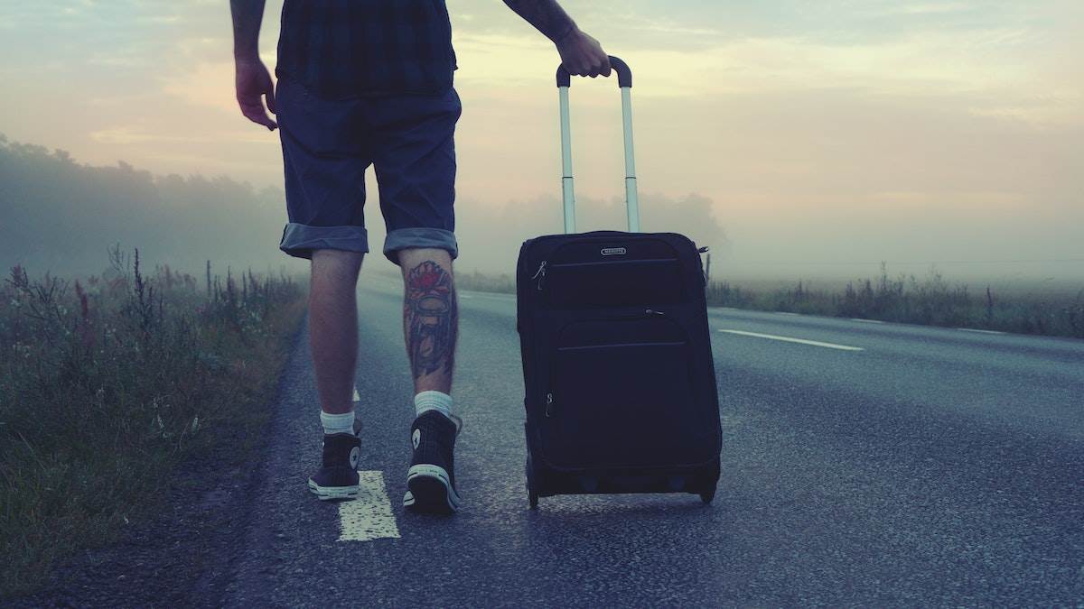 Suitcase With USB Charging Port Cover Image Source: Pexels