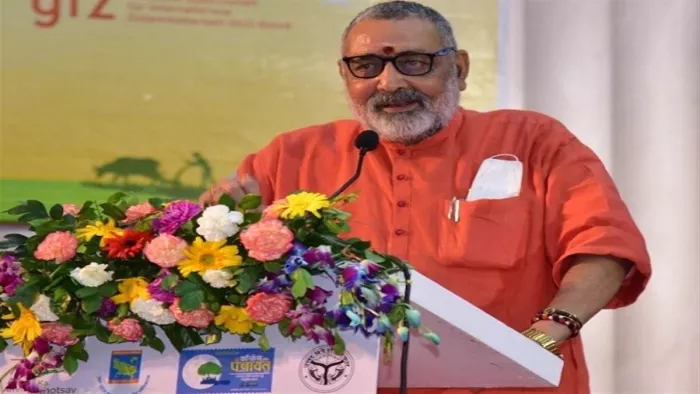 करोड़ों की संपत्ति के मालिक हैं केंद्रीय मंत्री गिरिराज सिंह। (फाइल फोटो)