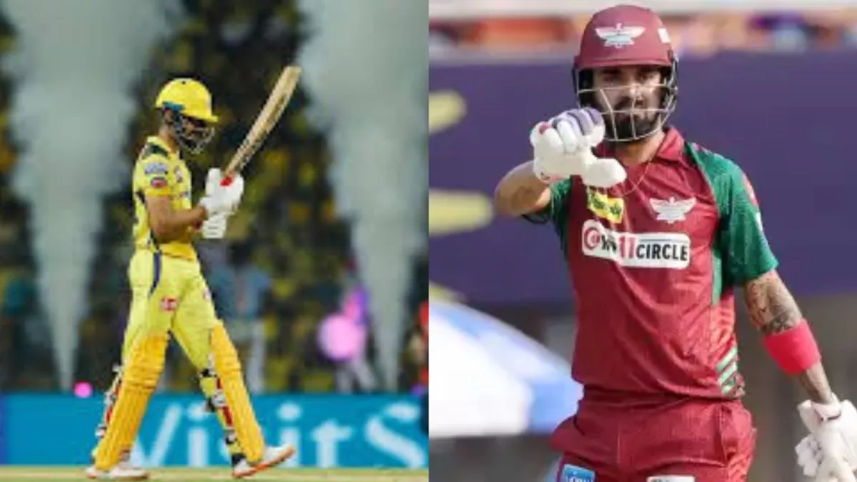 CSK के खिलाफ जमकर बोलता है KL Rahul का बल्ला, LSG को ढूंढना होगा ऋतुराज गायकवाड़ की काट