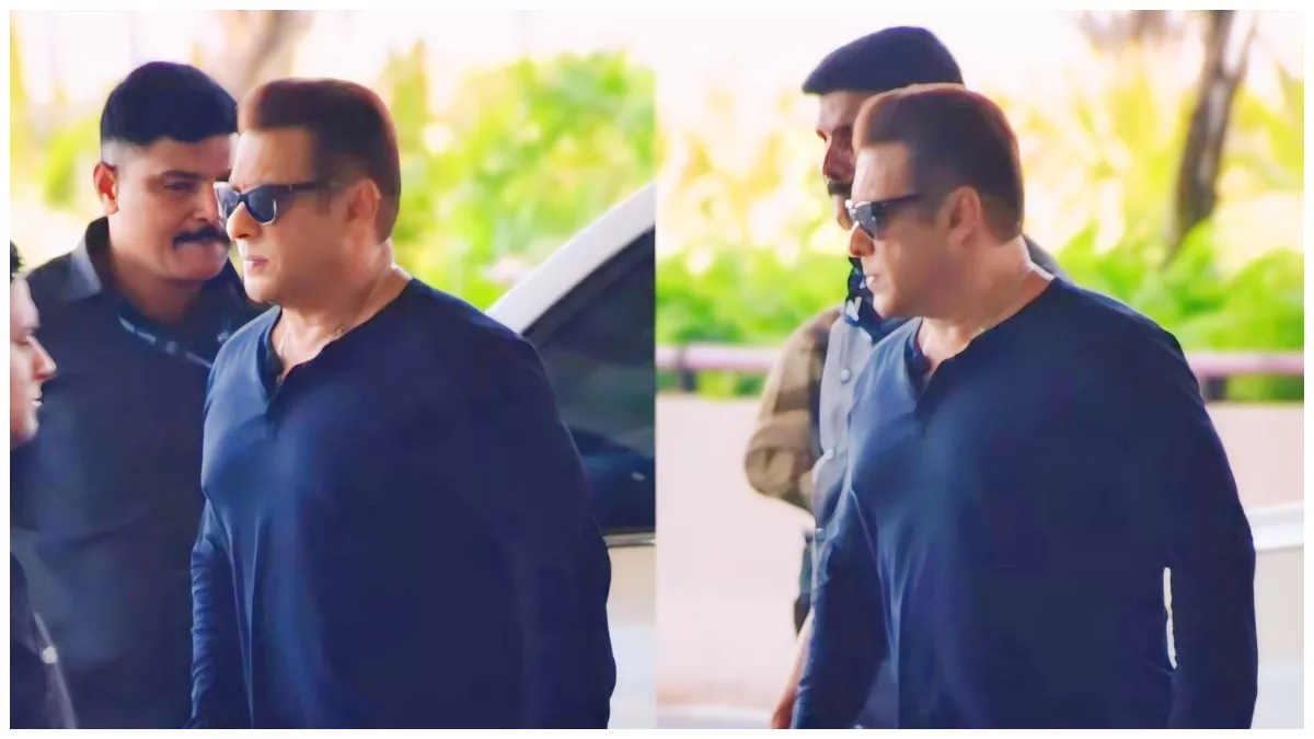 Salman Khan फायरिंग की घटना के बाद दुबई के लिए हुए रवाना, तगड़ी सिक्योरिटी के बीच एयरपोर्ट पर नजर आए भाईजान
