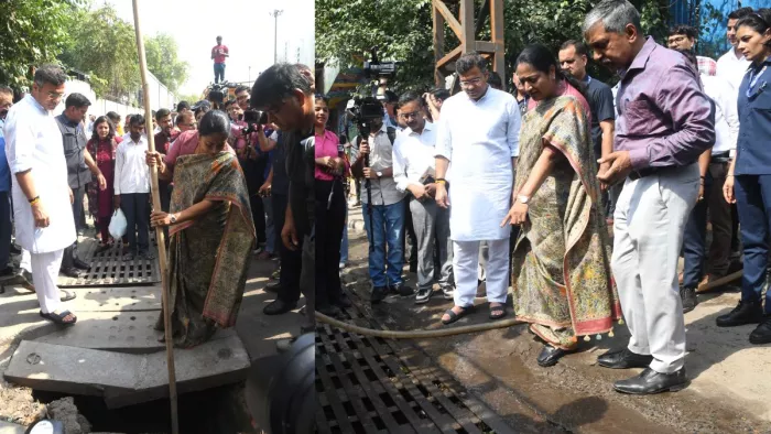 मानसून में जलभराव की चिंता, सड़क पर उतरी सरकार