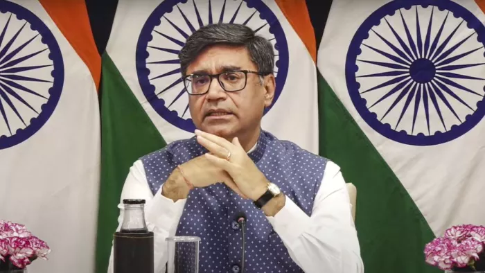 विदेश सचिव ने कहा- OIC का दुरुपयोग करना पाक की पुरानी आदत। (फोटो- एएनआई)