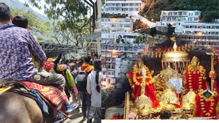 सुहावने मौसम में श्रद्धालु कर रहे हैं मां वैष्णो देवी की यात्रा